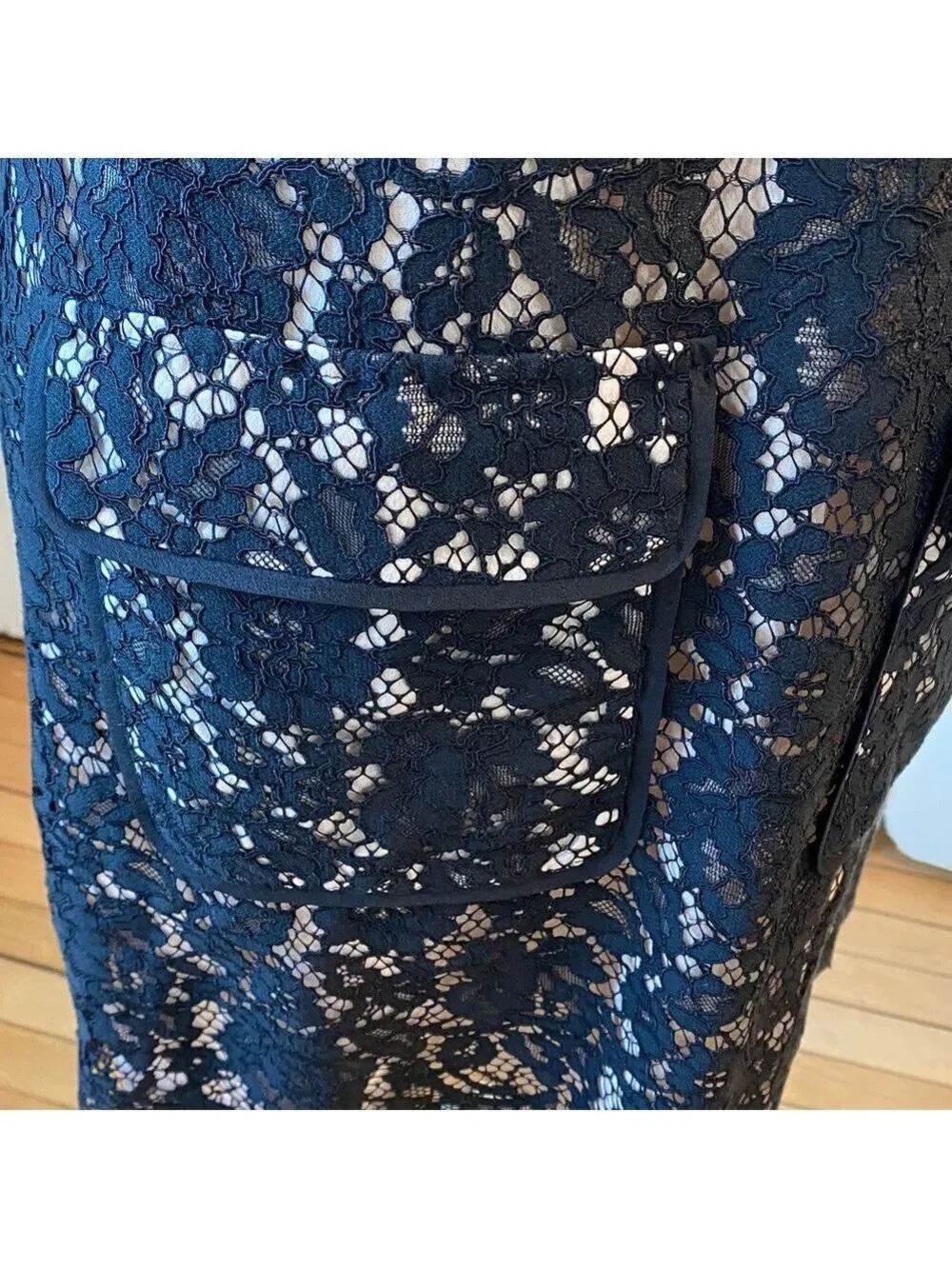 J. Crew Sleeveless Lace Overlay Cocktail Dress, Size 0